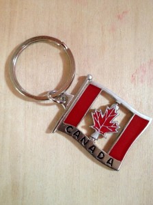 Keychains I gave the dudes.